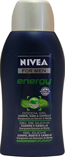 24 x NIVEA FOR MEN Minisize Gel Doccia Energy 50 ML