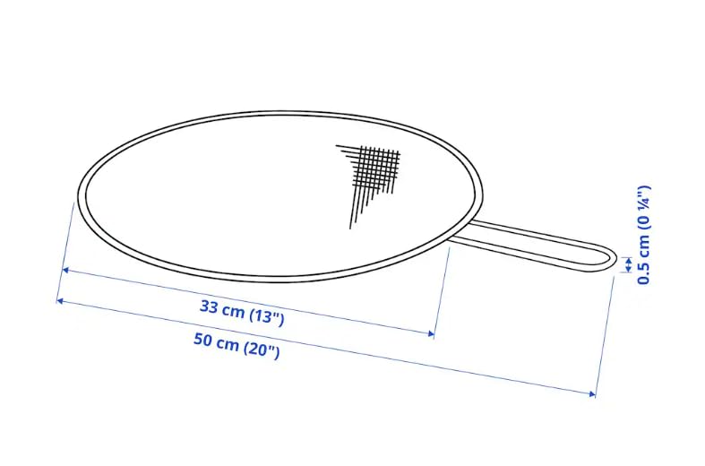 CG94 PARASCHIZZI DA CUCINA 33CM
