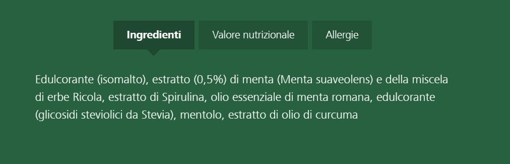 CARAMELLE RICOLA MENTA DI MONTAGNA ASTUCCIO pz 20
