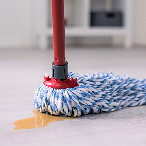 Vileda SuperMocio - Set mocio e Secchio in Microfibra e Cotone