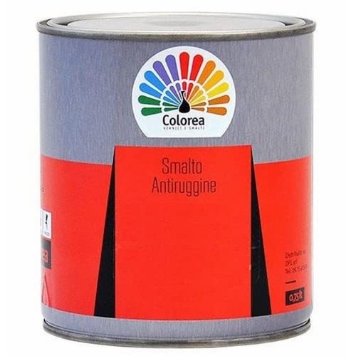 SMALTO ANTIRUGGINE COLOREA Lt. 0.750 Nero lucido