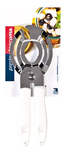 Tescoma 420260 Pinza Apritutto, Acciaio Inossidabile, Linea Presto, Bianco, 23 cm
