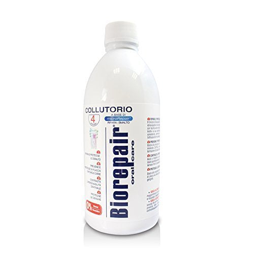 Biorepair: "collutorio collutorio con Antibacterical – 500 ml/16.9 fl. oz - Confezione da 2