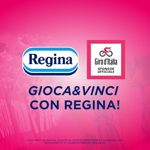Regina Asciugoni Carta Cucina, Rotoli a 2 veli, 100 strappi per rotolo