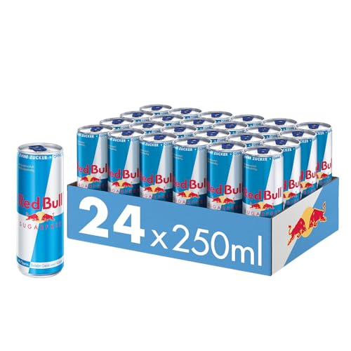 Red Bull Sugarfree - Bevanda energetica, 24 x 250 ml