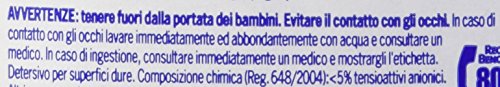 Glassex Ricarica Detergente per vetri con Ammoniaca - 6 pezzi da 500 ml [3 l]