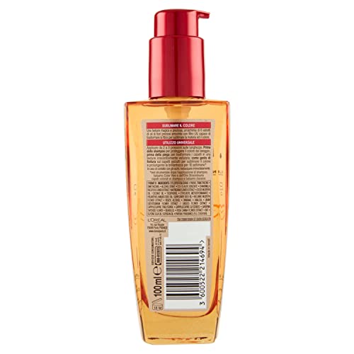 L'Oreal Paris Olio Straordinario Trattamento Nutriente per Capelli Normali o Secchi, 100 ml