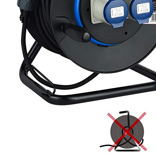 Electraline Prolunga in Gomma con Avvolgicavo