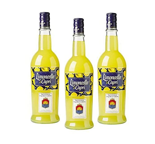 CAPRI LIMONCELLO 1 LITRO 3 BOTTIGLIE