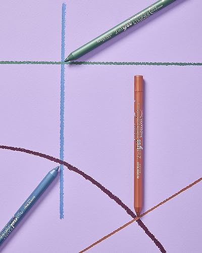 Deborah Milano Kajal, eyeliner 2 in 1 e eyeliner impermeabile, 07 blu, a lunga durata, impermeabile, ultra pigmentato e cremoso, dona un aspetto intenso e definito, 1,21 g