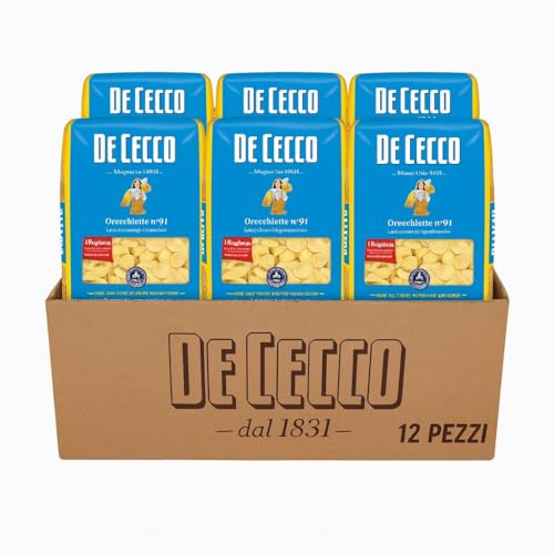 12 PEZZI DI Orecchiette n°91 DE CECCO