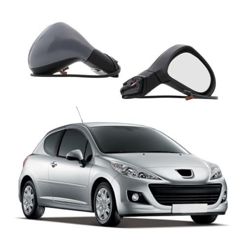 CG94 Specchietto Retrovisore Elettr. Term. per auto PEU-GEOT 207 - Calotta da Verniciare - MOD. 3/5 Porte con Sonda