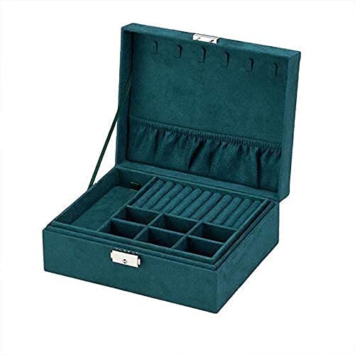 WERYU Jewelry Box Pendant Necklace Ring Diamond Ring Bracelet Gift Storage Box