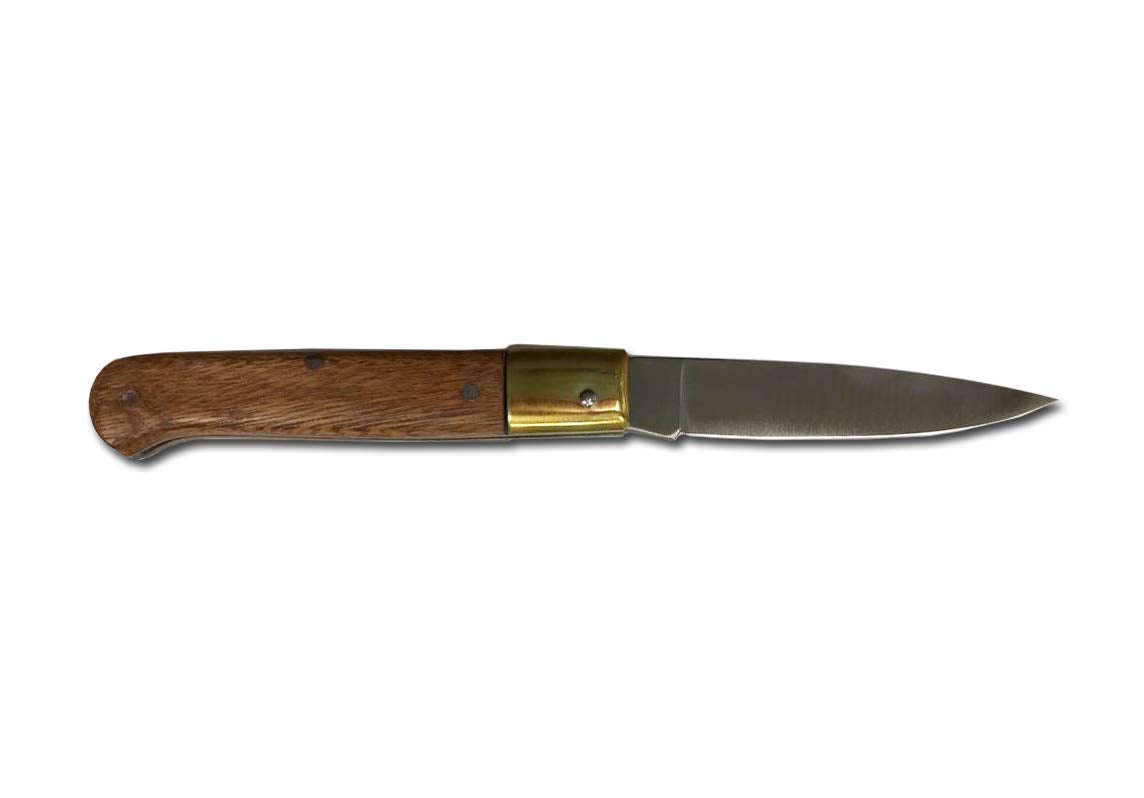 AUSONIA - Coltello da tasca modello Calabrese manico legno Cm 19,5