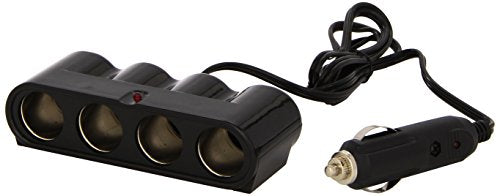 Bottari 30071 Four Socket Prese Accendisigari con Cavo, 12-24 V