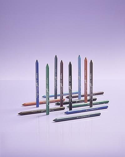 Deborah Milano Kajal, eyeliner 2 in 1 e eyeliner impermeabile, 07 blu, a lunga durata, impermeabile, ultra pigmentato e cremoso, dona un aspetto intenso e definito, 1,21 g