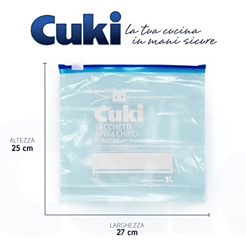 Cuki Sacchetti Apri e Chiudi Ermetici Picooli