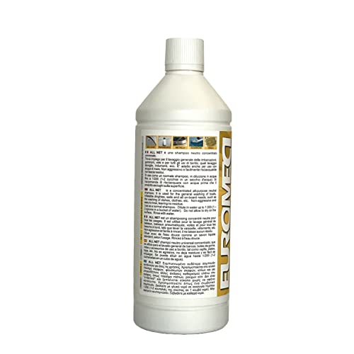 Euromeci All Net, Shampoo Neutro per imbarcazioni, 1.000 ml