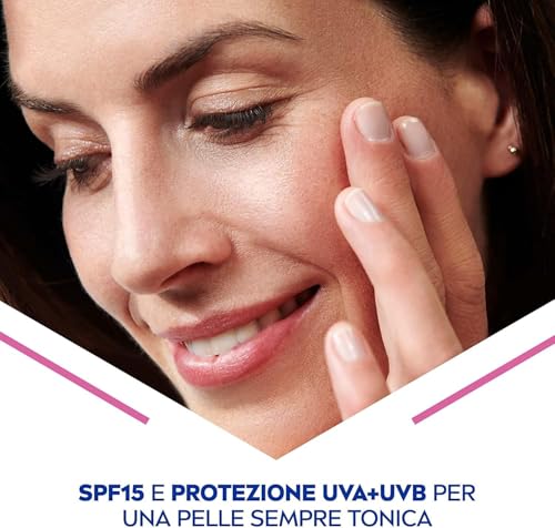 NIVEA CELLULAR EXPERT FILLER Crema Notte Anti-Età Intensiva SPF 15 50ml, Crema viso antirughe rassodante, Crema viso Acido Ialuronico e Acido Folico Puro, Crema viso notte anti-age