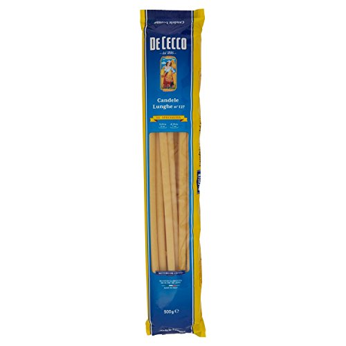 De Cecco - Candele Lunghe, Pasta di Semola di Grano Duro - 500 g - [confezione da 12]