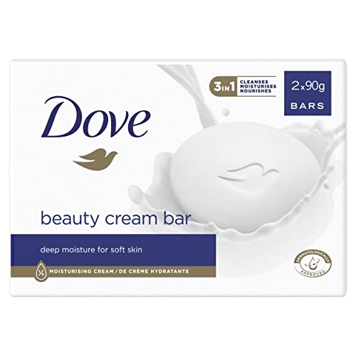 Dove - Saponette, 4 X 100 g, (1 confectione da 4 pezzi x 100 g)