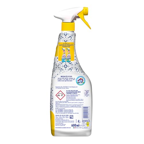 ACE Spray Sgrassatore Cucina, Limone e Bergamotto, 600ml