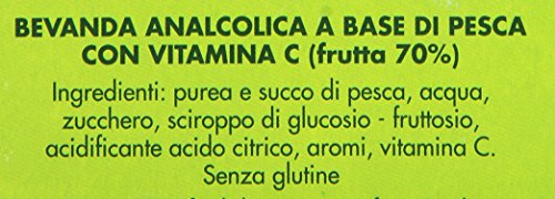 Yoga Succo Optimum Pesca - 8 confezioni da 3 pezzi da 200 ml [24 pezzi, 4800 ml]