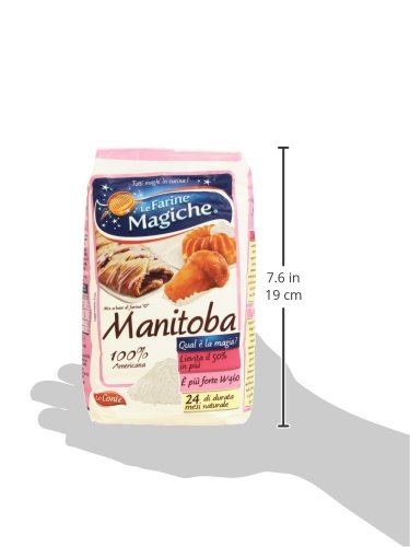 Le Farine Magiche - Manitoba, Farina - 5 pezzi da 1 kg [5 kg]