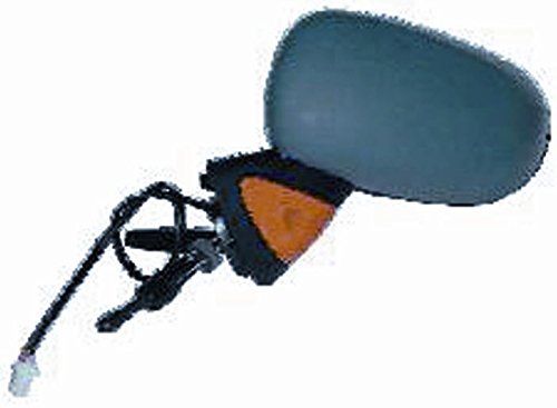 CG94 RETROVISORE Meccanico con FANALINO Arancio Sinistra [Lato Guida] per Auto: Modus - Calotta da VERNICIARE - Vetro ASF.