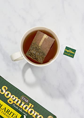 Sogni d'oro Tisana Regolarità, confezione da 20 Filtri, con senna e tarassaco, solo ingredienti naturali. Favorisce l'equilibrio della flora intestinale.
