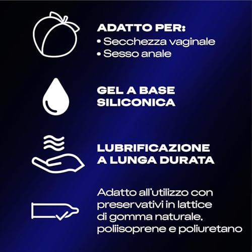 Durex Eternal Connection Gel Lubrificante Intimo anche per uso Anale, 50 ml