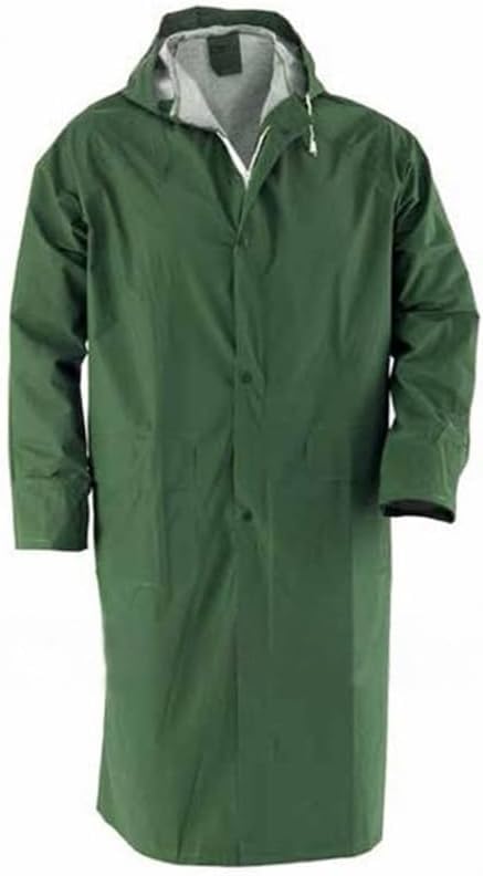 CG94 IMPERMEABILE CAPPOTTO PLUVIO ANTISTRAPPO VERDE TAGLIA XL