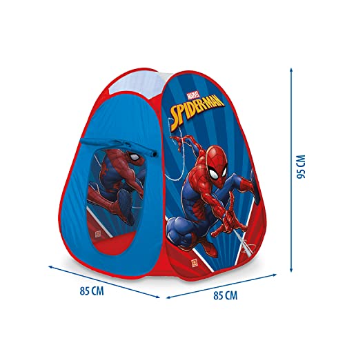 Mondo Toys - Spiderman Pop-Up Tent - Tenda da gioco per bambino / bambina - easy to open - borsa per trasporto INCLUSA - 28427