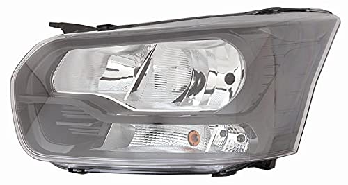 FARO DEPO H7-H15 C/MOTORE ELETTRICO PARABOLA NERA F. TRANSIT >03/'14 - SX