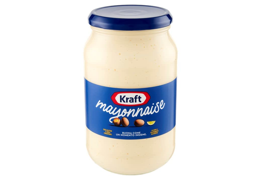 Kraft Maionese Vetro 825G (6 Confezioni)