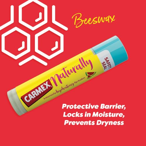 CARMEX Naturlly Watermelon Lip Balm Stick, 4.25g