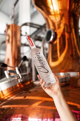 Chopin Rye - Wodka dal Sapore Piccante con Note di Pepe Nero, 40% Bottiglia da 700ml