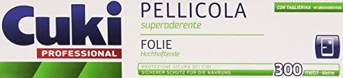 Cuki - Pellicola Superaderente, Con Taglierina - 300 Metri