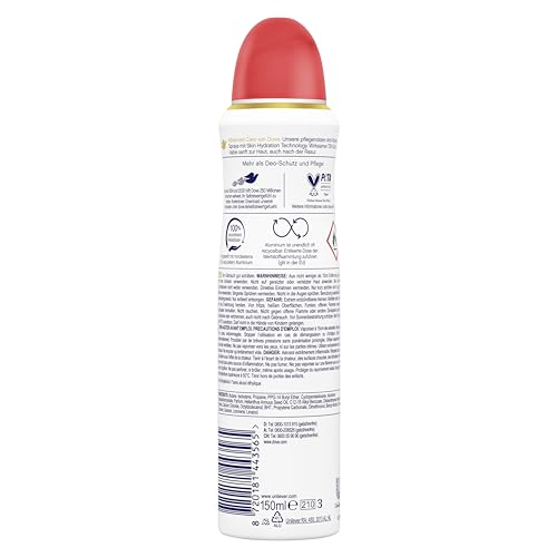 Dove Advanced Care Antitraspirante Spray Go Fresh Profumo di pesca e fiori bianchi 150 ml