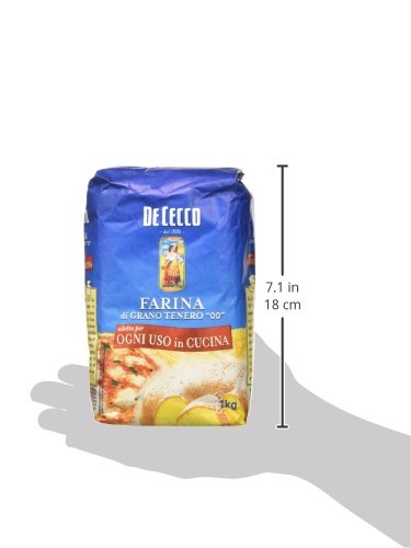 De Cecco Farina Di Grano Tenero 00 - 2 pezzi da 1 kg [2 kg]