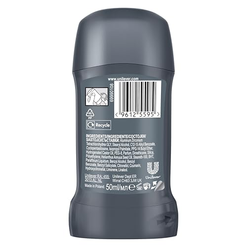Dove, Deodorante Dove Men + Care Cool Fresh Stick, Deodorante Uomo, Antitraspirante, con 1/4 Crema Idratante Dove, Protezione Fino a 48 Ore, Dermatologicamente Testato, 50 ml