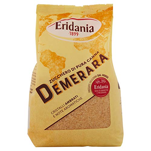 Eridania Zucchero Demerara - 5 pezzi da 500 g [2500 g]