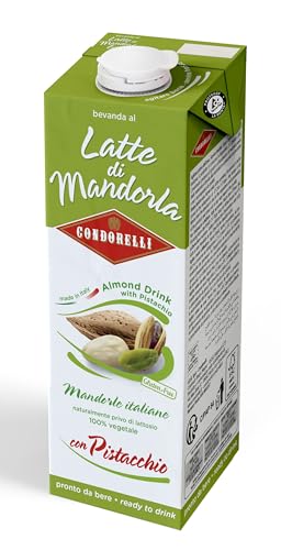 Latte di mandorla al Pistacchio Condorelli - 6 brik da 1l