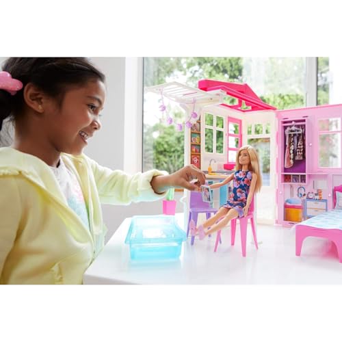Barbie Loft con Bambola, Casa a 1 Piano