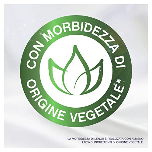 LENOR Ammorbidente Lavatrice Concentrato, Oro E Fiori Di Vaniglia, Freschezza Di Lunga Durata