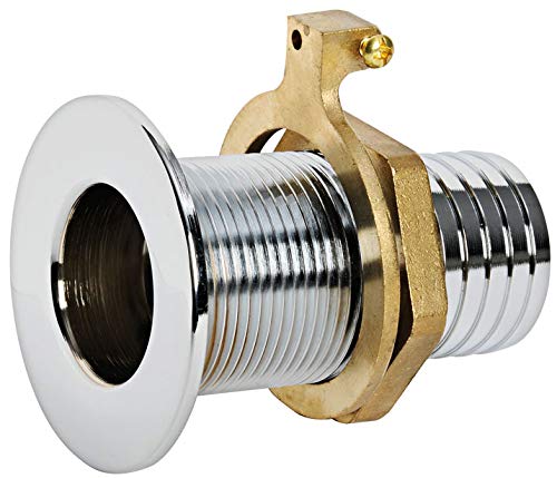 OSCULATI Scarico Filo Ottone Cromato 1/2 x 19 mm