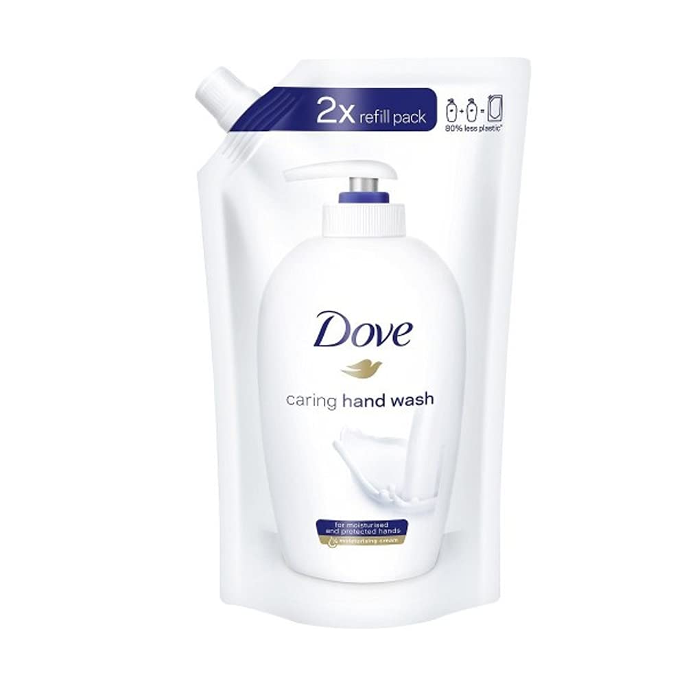 Dove - Confezione da 10 ricariche di sapone liquido, 500 ml