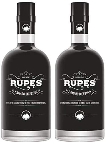 RUPES 2 Bottiglie da 70cl MIGLIORE AMARO DIGESTIVO AL MONDO