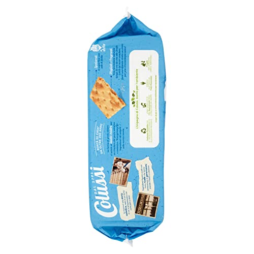 Colussi Crackers Salati - Sale salato da 500 g Kekse biscuits salted Cookies