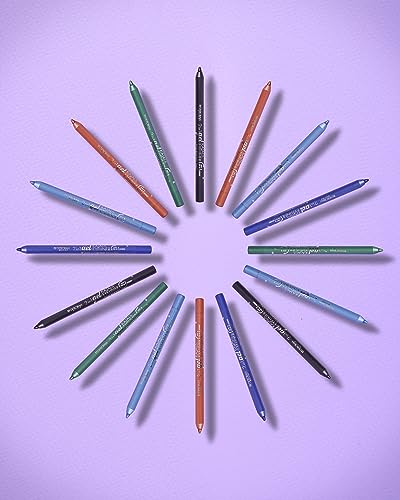 Deborah Milano Kajal, eyeliner 2 in 1 e eyeliner impermeabile, 07 blu, a lunga durata, impermeabile, ultra pigmentato e cremoso, dona un aspetto intenso e definito, 1,21 g
